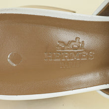 Hermes Blanc Camilla Slide Sandals 36.5