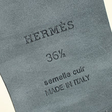 Hermes Violet Glycine Giulia Suede Goatskin Sandal 36.5