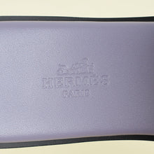 Hermes Violet Glycine Giulia Suede Goatskin Sandal 36.5