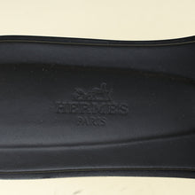 Hermes Noir Medor Studs Oran Calfskin Sandal 36.5
