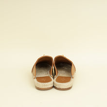 Hermes Natural Feria Espadrille Mules 36