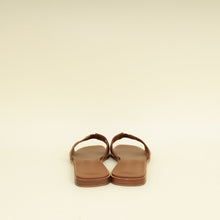Hermes Gold Oran Sandals 36.5
