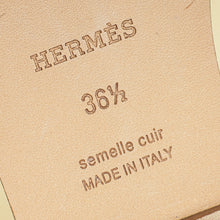 Hermes Gold Oran Sandals 36.5