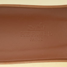 Hermes Gold Oran Sandals 36.5