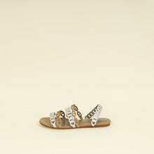 Hermes Bicolor Thalassa Flat Sandal 36