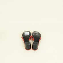 Hermes Terracota Red Tandem Sandals 36