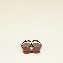 Hermes Rouge H Oran Sandal 36