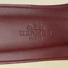 Hermes Rouge H Oran Sandal 36