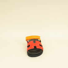Hermes Bicolor Chypre Sandals 36
