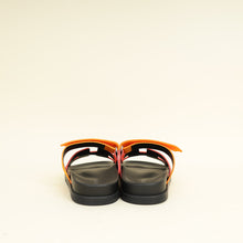 Hermes Bicolor Chypre Sandals 36