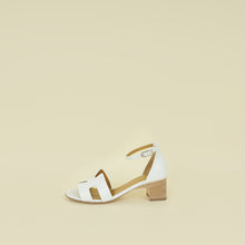 Hermes Blanc Encens 50 Sandal 37.5