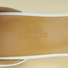 Hermes Blanc Encens 50 Sandal 37.5