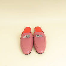 Hermes Rose Aphrodite OZ Mules 37.5