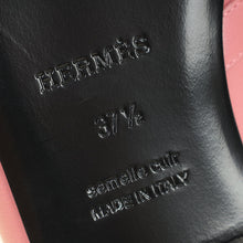 Hermes Rose Aphrodite OZ Mules 37.5