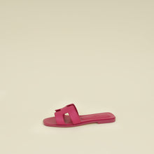 Hermes Rose Bougainvillier Oran Sandal 37.5