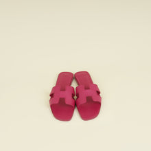 Hermes Rose Bougainvillier Oran Sandal 37.5