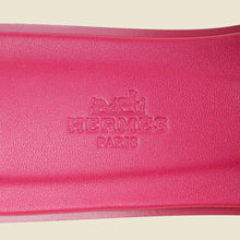 Hermes Rose Bougainvillier Oran Sandal 37.5