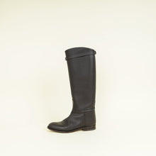 Hermes Chocolate Jumping Boot 37