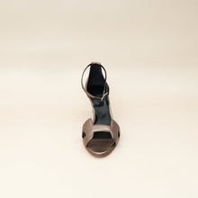 Hermes Bronze Premiere 70 Metallic Nappa Sandal 37