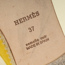 Hermes Jaune Citron Trip Espadrille 37