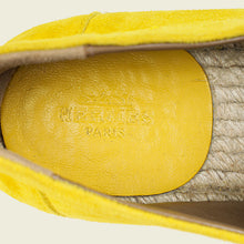 Hermes Jaune Citron Trip Espadrille 37