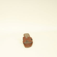 Hermes Gold Oran Sandal 37