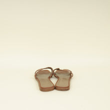 Hermes Gold Oran Sandal 37