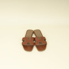 Hermes Gold Oran Sandal 37