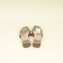 Hermes Gold Oran Sandal 37