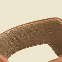 Hermes Gold Oran Sandal 37
