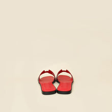 Hermes Bicolor Oran Sandals 37