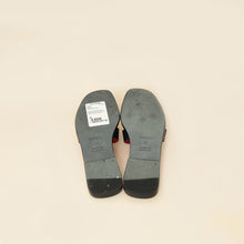 Hermes Bicolor Oran Sandals 37