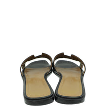 Hermes Noir Oran Sandal 37