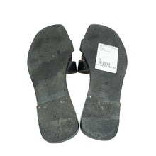 Hermes Noir Oran Sandal 37