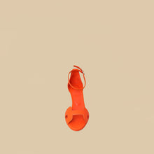 Hermes Orange Poppy Premiere 70 Sandal 37