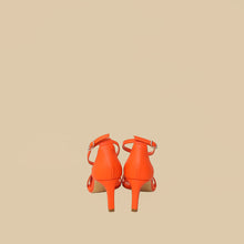 Hermes Orange Poppy Premiere 70 Sandal 37