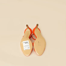 Hermes Orange Poppy Premiere 70 Sandal 37