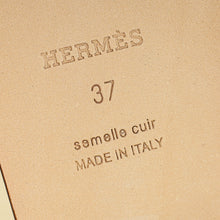 Hermes Bicolor Oran Sandal 37