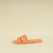 Hermes Granit Rose Oran Sandal 37