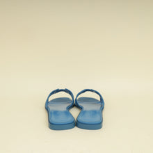 Hermes Bleu Bleuet Oran Sandal 37