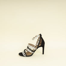 Hermes Bicolor Chaine D'ancre Romy Sandals 37
