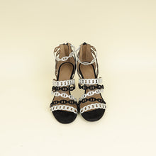 Hermes Bicolor Chaine D'ancre Romy Sandals 37