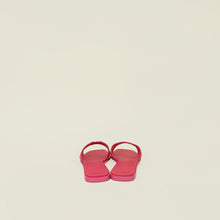 Hermes Rose Extreme Oran Sandals 37