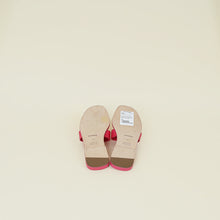 Hermes Rose Extreme Oran Sandals 37
