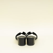 Hermes Noir Oasis Sandal 38.5