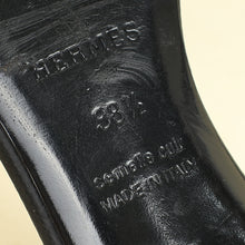 Hermes Noir Oasis Sandal 38.5