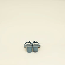Hermes Gris Antarctique Oasis Sandal 38.5