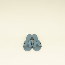 Hermes Gris Antarctique Oasis Sandal 38.5