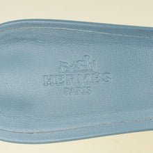 Hermes Gris Antarctique Oasis Sandal 38.5