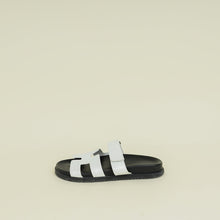 Hermes Blanc Chypre Sandal 38.5